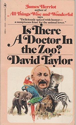Is there a doctor in the zoo? - David Taylor - copertina