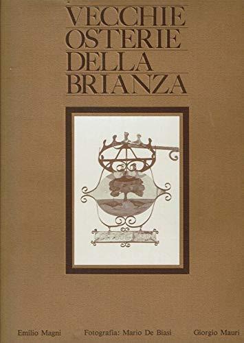 Vecchie Osterie Della Brianza - copertina