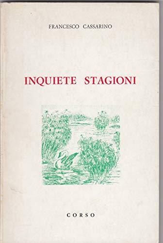 Inquiete stagioni - copertina