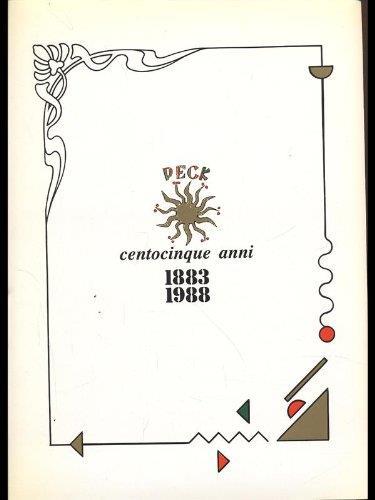 1883-1988 Centocinque Anni Peck - copertina