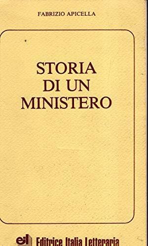 Storia di un Ministero - copertina
