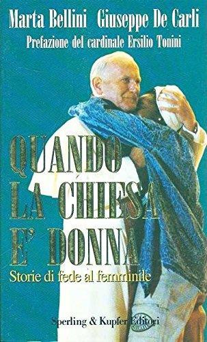 Quando la chiesa e' donna - Vincenzo Bellini - copertina