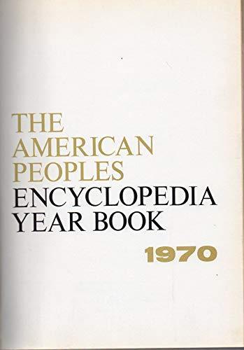 The American Peoples encyclopedia Year Book 1970 - events 1969 - copertina