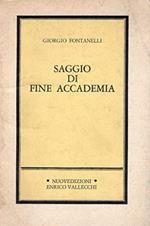 Saggio di fine Accademia