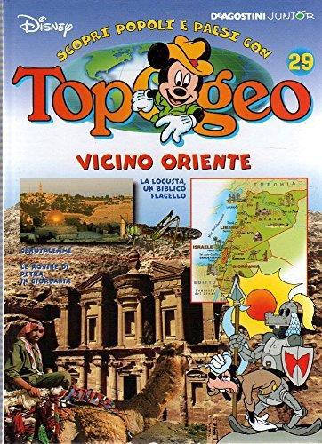 Topogeo 29 Vicino oriente Disney-De Agostini - copertina