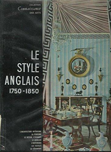 Style Anglais 1750-1850 (Le) - copertina