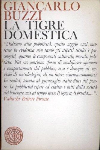 La tigre domestica - Giancarlo Buzzi - copertina