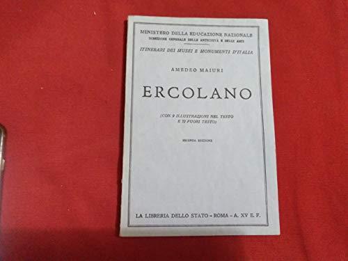 Ercolano. Con 9 Illustrazioni Nel Testo E 72 Fuori Testo - Amedeo Maiuri - copertina