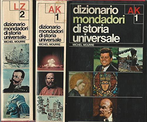 Dizionario Mondadori di storia universale - Michel Mourre - copertina