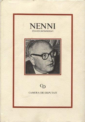 Discorsi Parlamentari (1946-1979) - Pietro Nenni - copertina