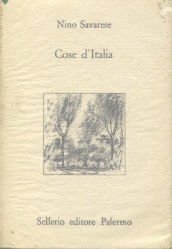 Cose D'Italia - Nino Savarese - copertina