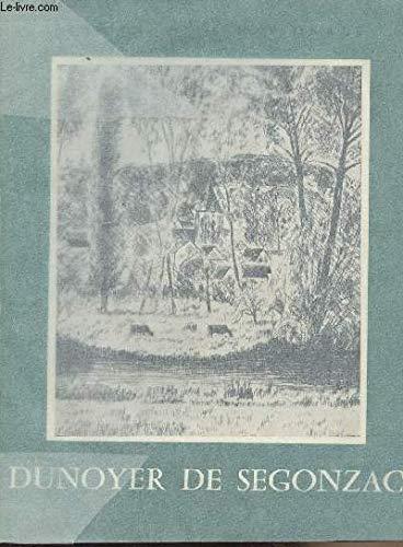 Dunoyer de Segonzac : l'oeuvre gravé, dessins, aquarelles. Catalogue d'exposition, Bibliothèque Nationale, 1958 - copertina