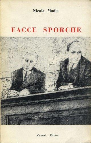 Facce Sporche - Nicola Madia - copertina