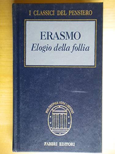 Elogio della follia - Erasmo da Rotterdam - copertina
