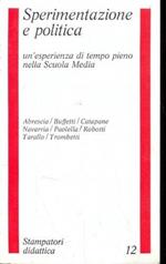 Sperimentazione e politica