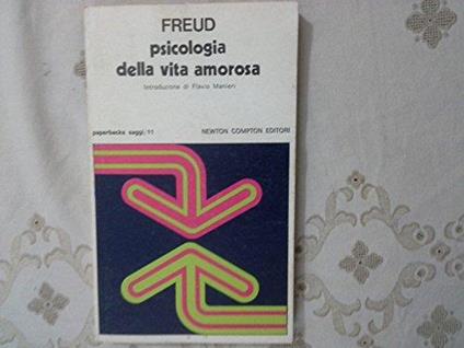 Psicologia della vita amorosa - Sigmund Freud - copertina