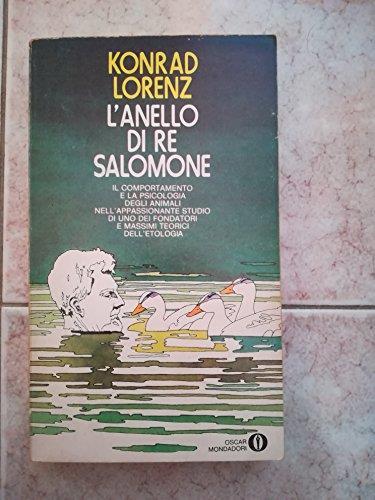 L' anello di Re Salomone - Konrad Lorenz - copertina