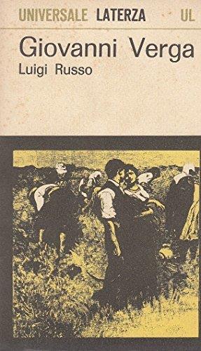 Giovanni Verga - Luigi Russo - copertina