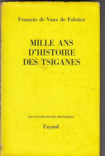 Mille ans d'histoire des tsiganes - copertina
