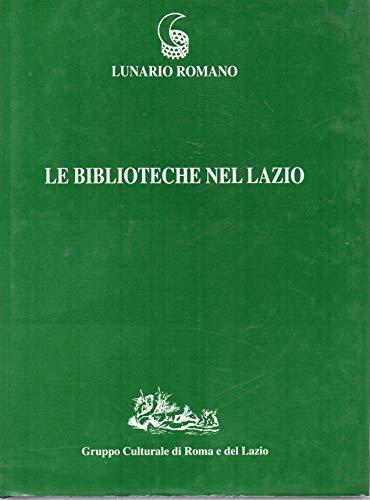 Le biblioteche nel lazio - Luigi Devoti - copertina