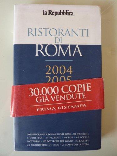 Ristoranti Di Roma 2004 - 2005 - copertina