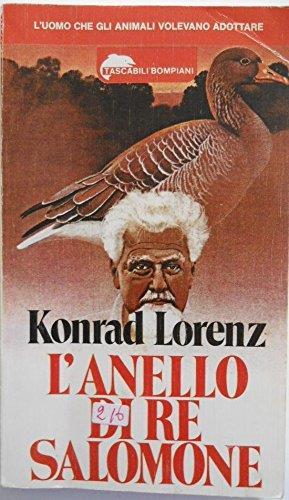 L' Anello Di Re Salomone - Konrad Lorenz - copertina