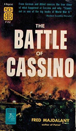 The Battle of Cassino - Fred Majdalany - copertina