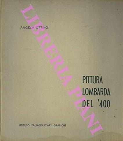 Pittura Lombarda del Quattrocento - copertina