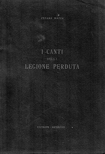I Canti Della Legione Perduta - copertina