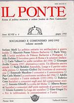 Il Ponte rivista di politica economia e cultura Anno XLVIII n. 6 giugno 1992 Vol II°