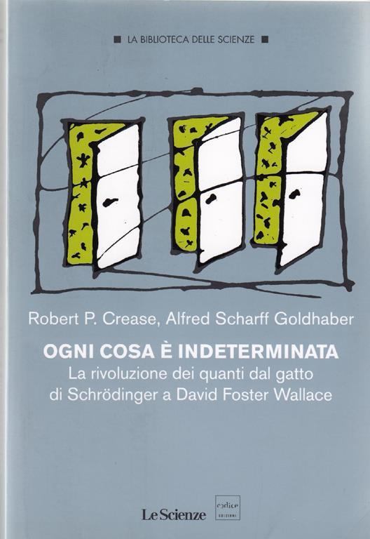 Ogni Cosa È Indeterminata La Rivoluzione Dei Quanti Dal Gatto Di Schrodinger A David Foster Wallace - copertina