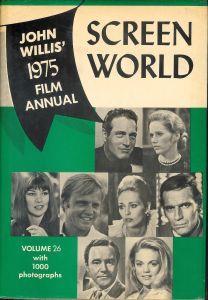John Willis' 1975 film annual - Screen World - vol. 26 - copertina