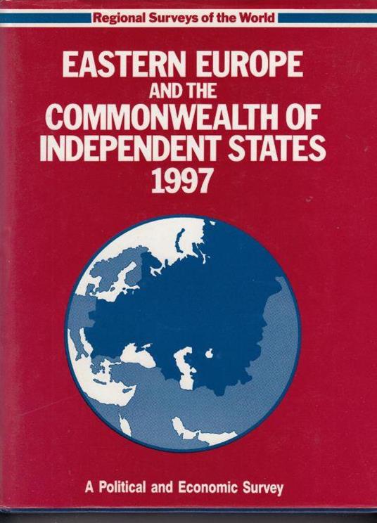 Eastern Europe and the commonwealth of independent states 1997 - copertina
