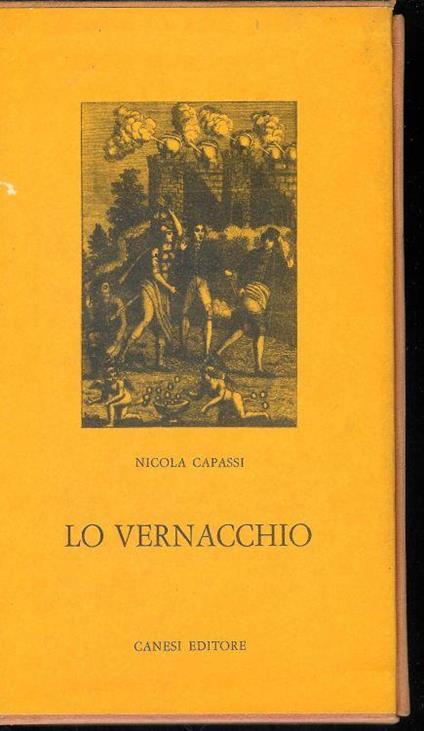Lo Vernacchio ed altri sonetti - Nicola Capassi - copertina
