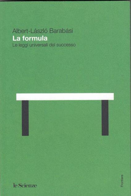 La formula le leggi universali del successo - copertina