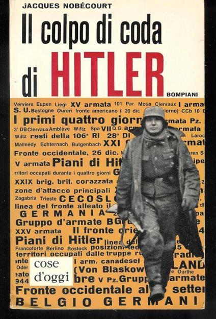 Il colpo di coda di Hitle - Jacques Nobécourt - copertina
