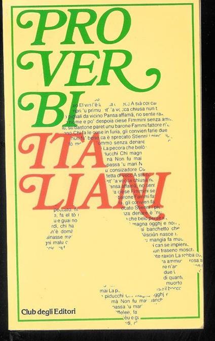 Proverbi Italiani - copertina