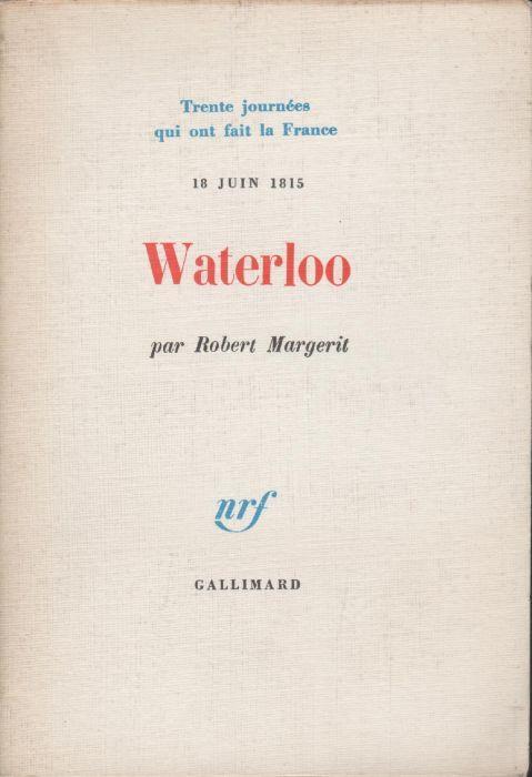 Waterloo - Robert Margerit - copertina