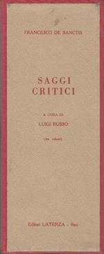 Saggi Critici- Opera in tre volumi