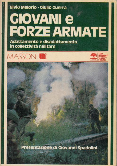 Giovani e forze armate - Elvio Melorio - copertina