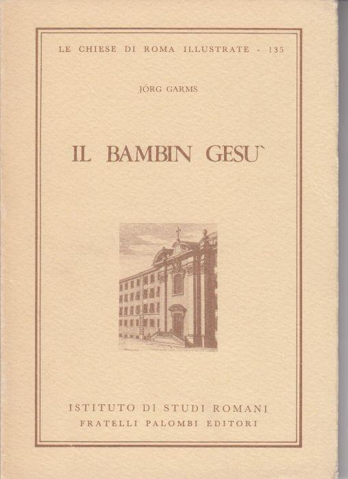 Il bambino Gesù - Jörg Garms - copertina