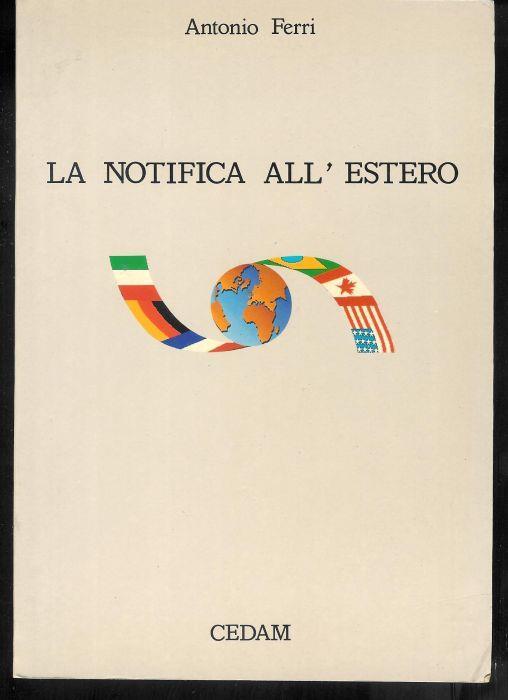 La notifica all\'estero - Antonio Ferri - copertina