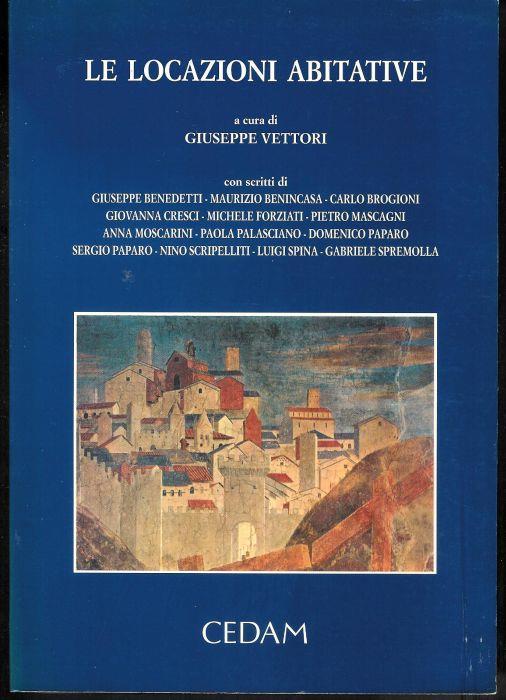 Le locazioni abitative - Giuseppe Vettori - copertina
