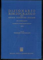 Dizionario bibliografico delle riviste giuridiche italiane 1973