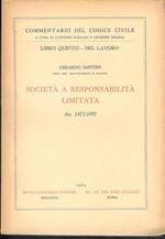 Commentario del Codice Civile libro quinto , Società a responsabilità limitata art. 2472-2497