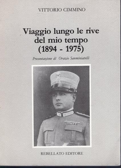 Viaggio lungo le rive del mio tempo (1894-1975) - copertina