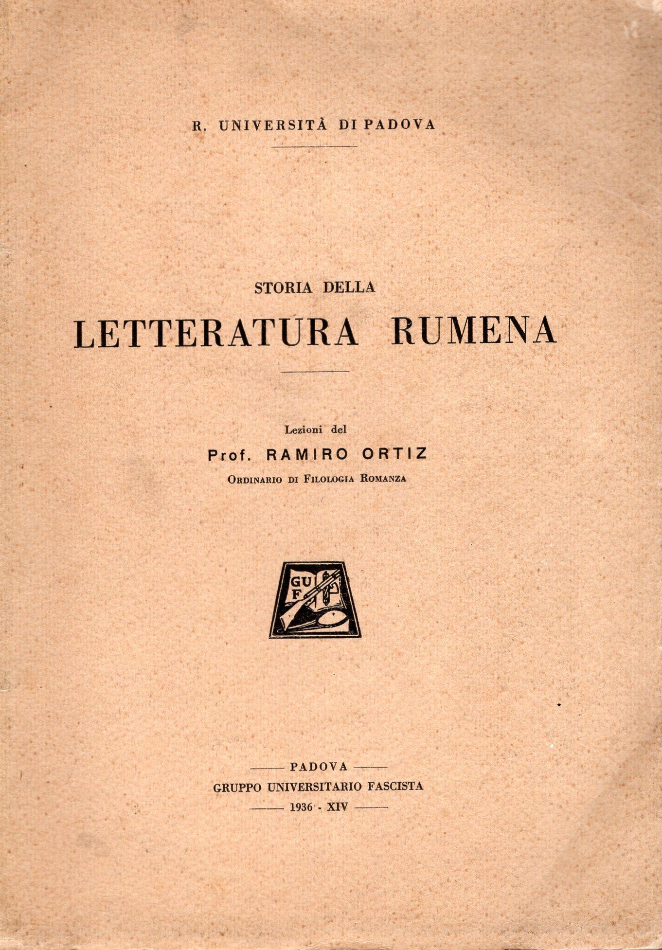 Storia della letteratura Rumena