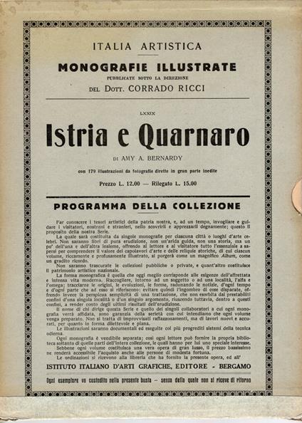 Istria e Quarnaro - copertina