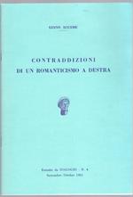 Conjtraddizioni di un Romanticismo a destra ( estratto da dialoghi n. 4 )