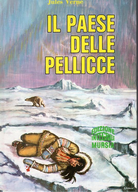 Il Paese delle pellicce - Jules Verne - copertina